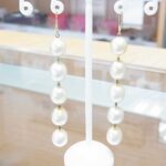 本日のおすすめは豪華な18金真珠のピアスです。福岡の質屋ハルマチ原町質店
