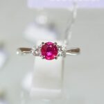 本日のおすすめはプラチナ ルビーの指輪です♪ 福岡の質屋ハルマチ原町質店