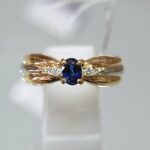 本日のおすすめは18金サファイアの指輪です♪ 福岡の質屋ハルマチ原町質店